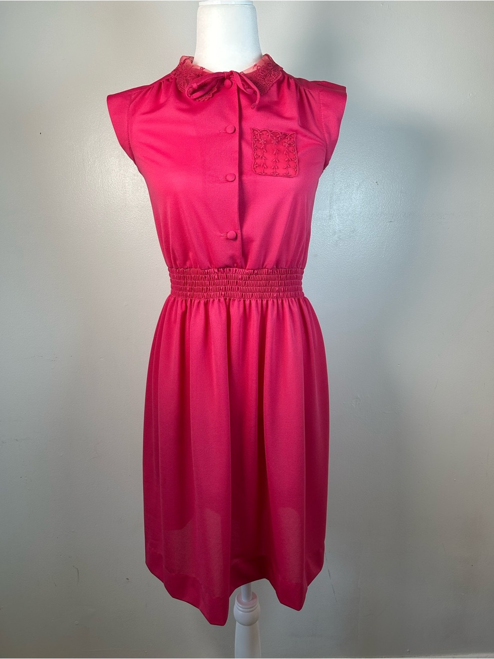 Vintage Dress 50s 60s Retro Style Rockabilly Pinup Housewife Party Swing Tea Sm